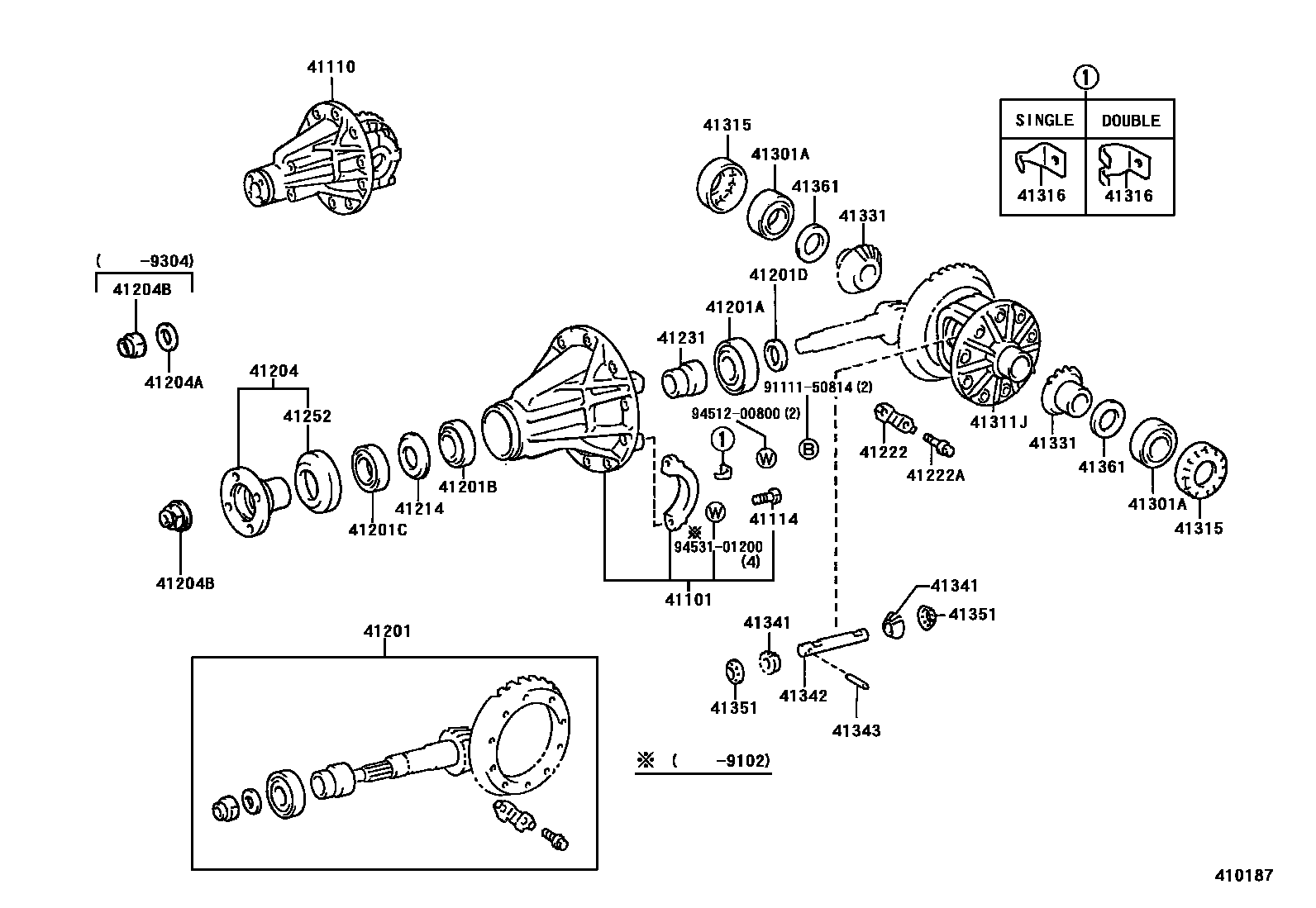Parts diagram