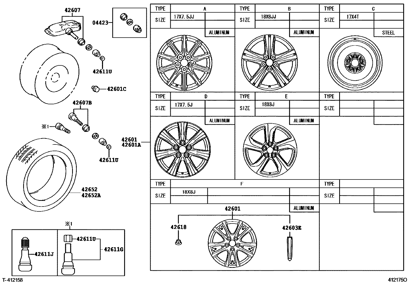 Parts diagram