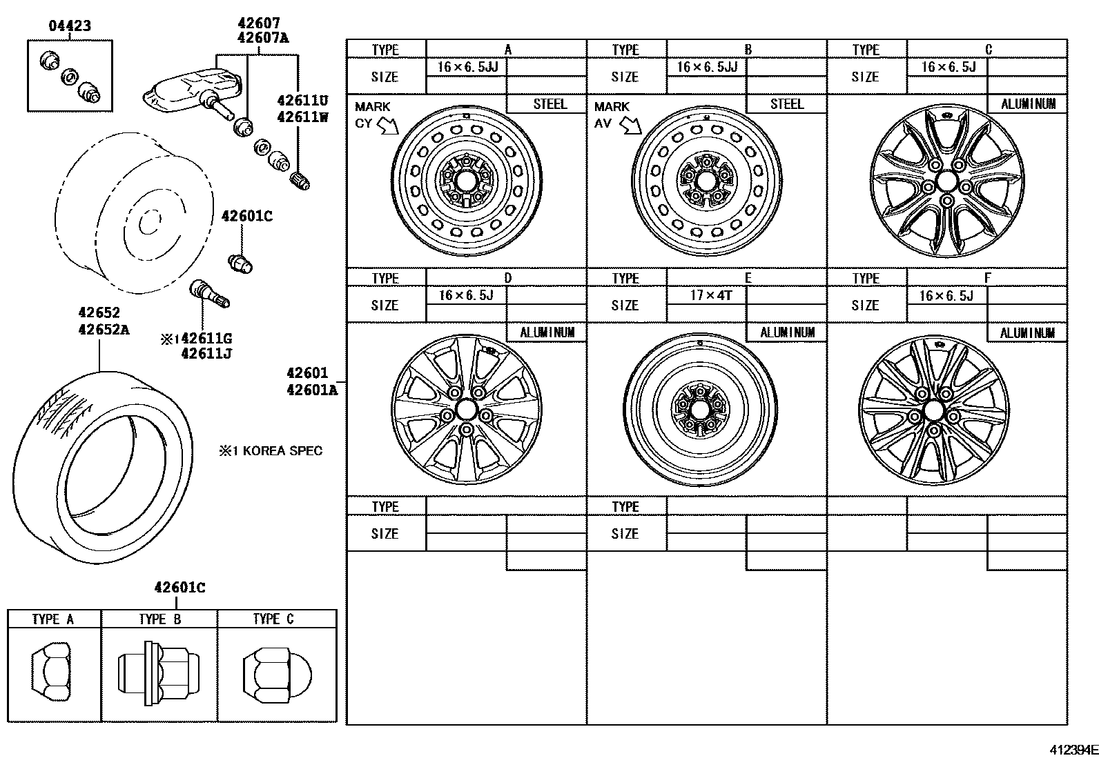 Parts diagram