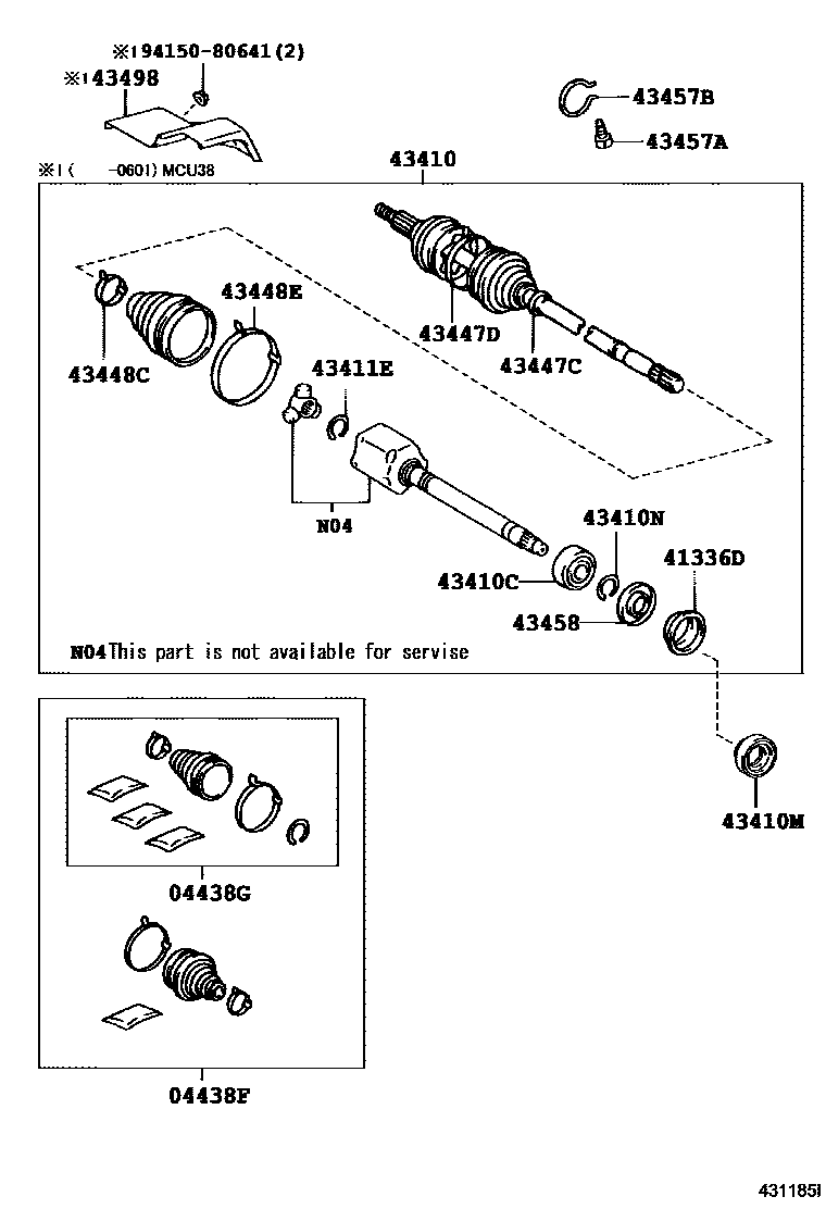 Parts diagram