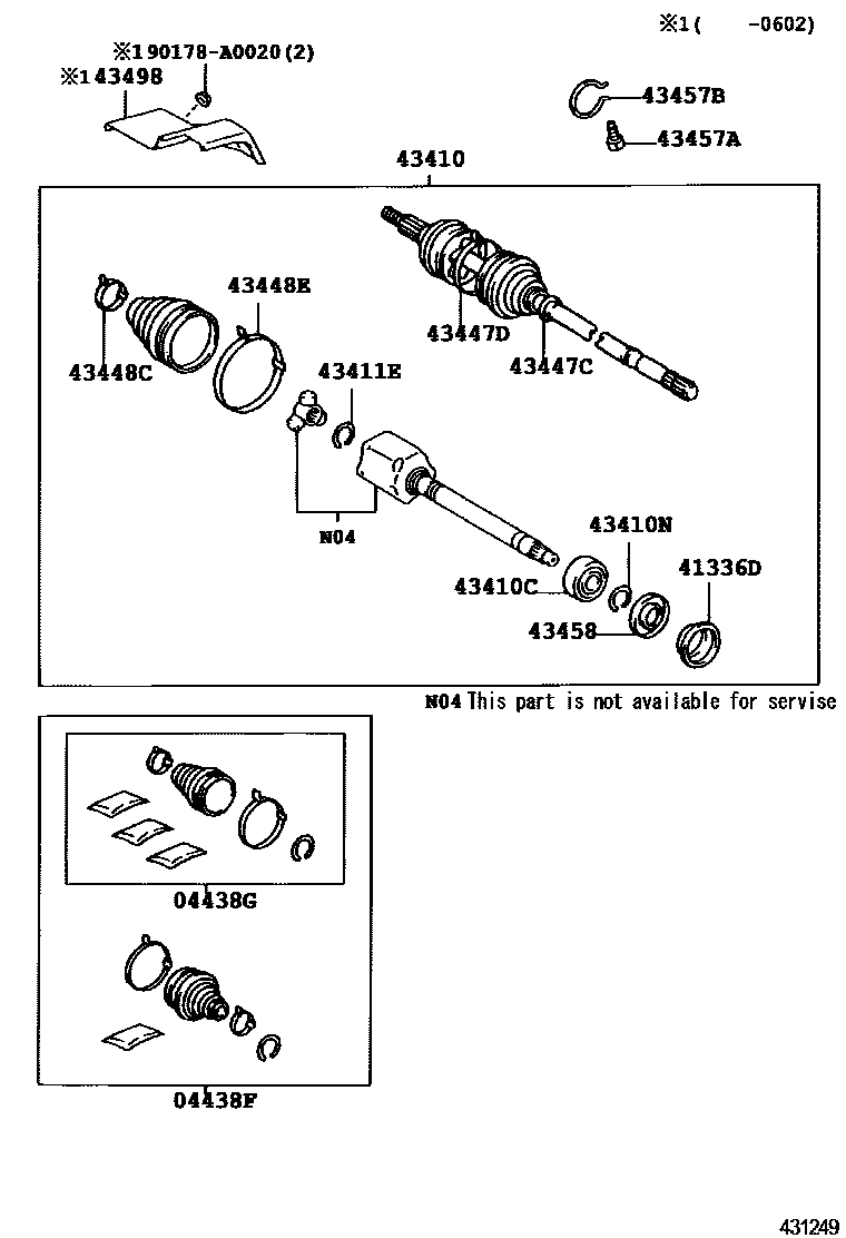 Parts diagram