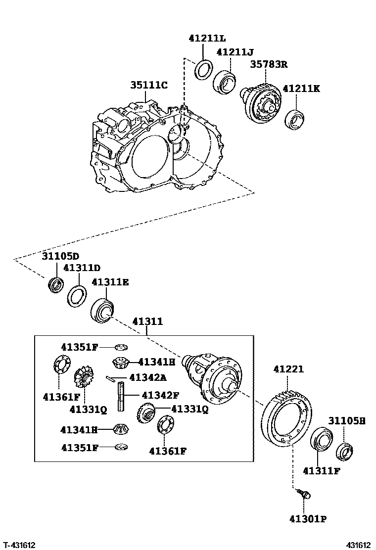 Parts diagram