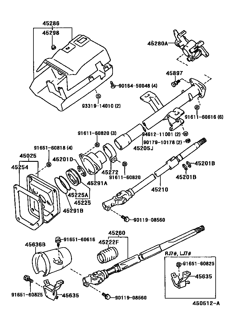 Parts diagram