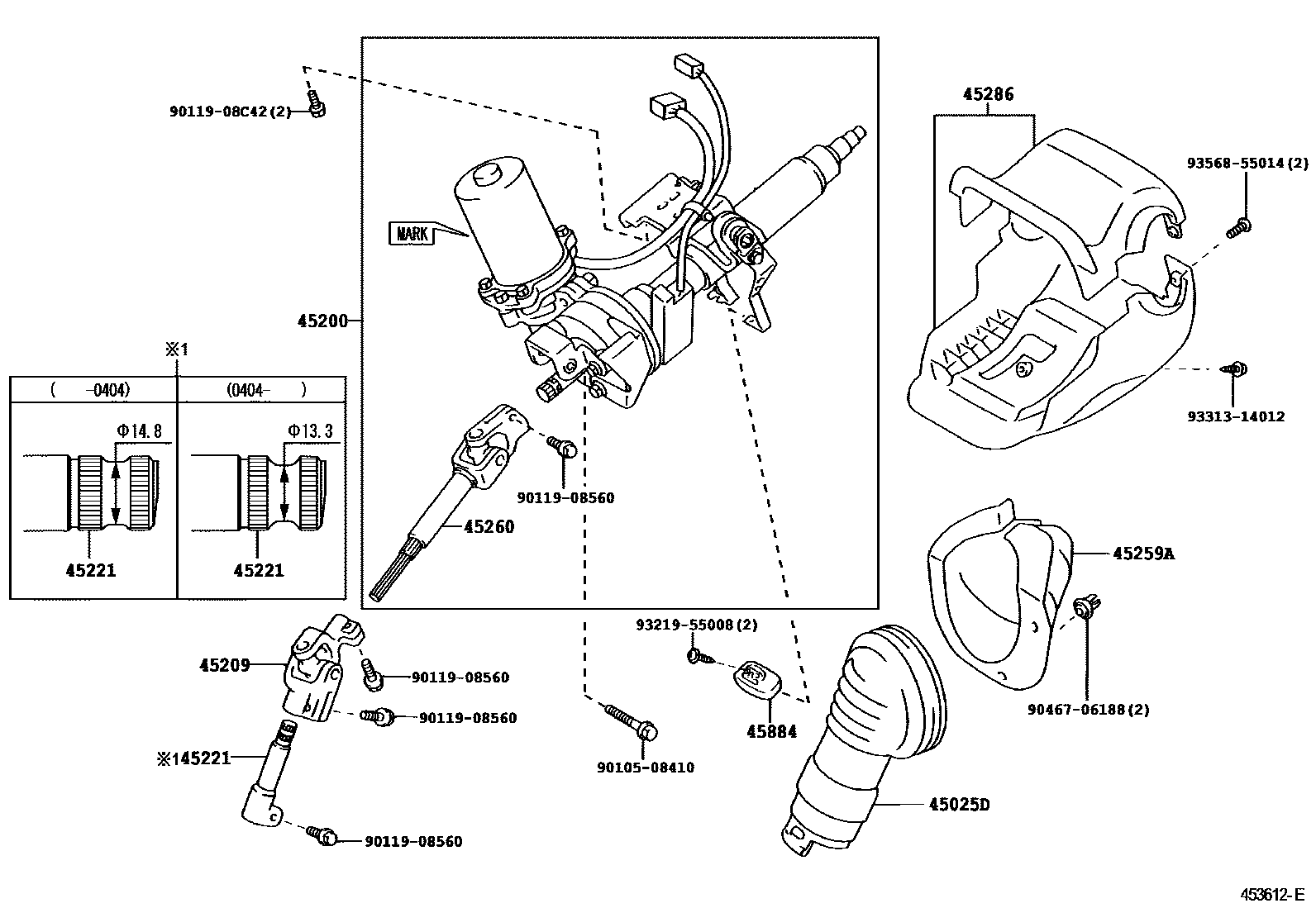 Parts diagram