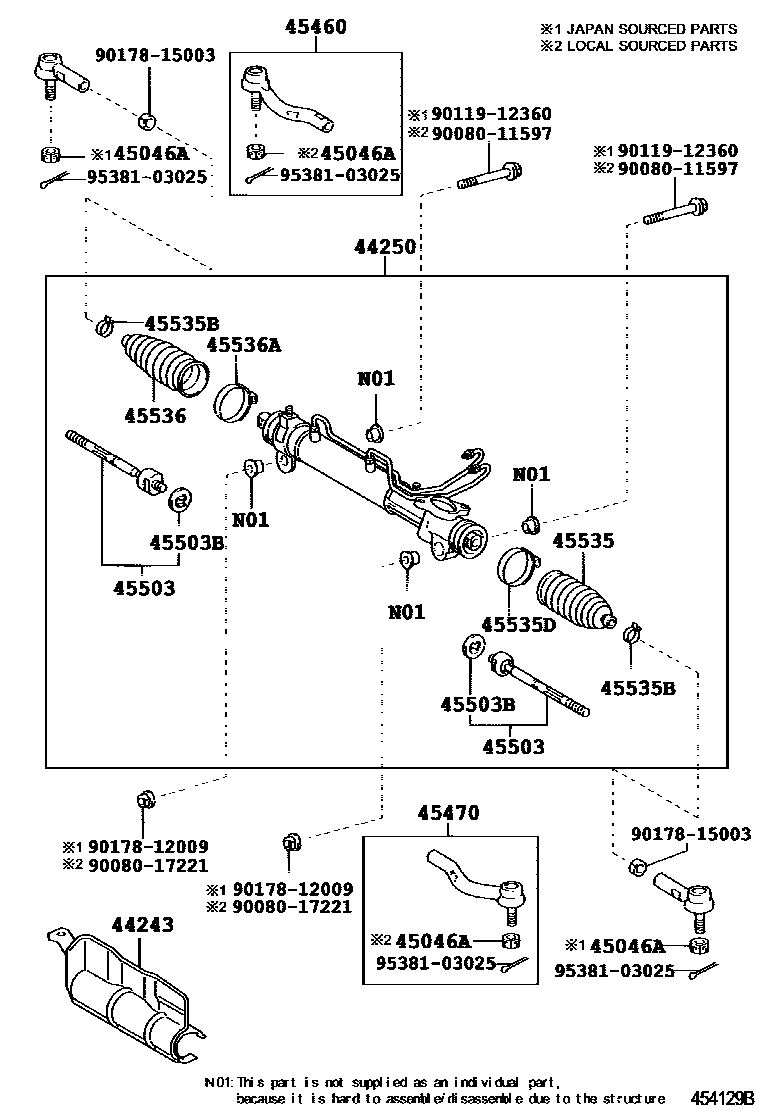 Parts diagram