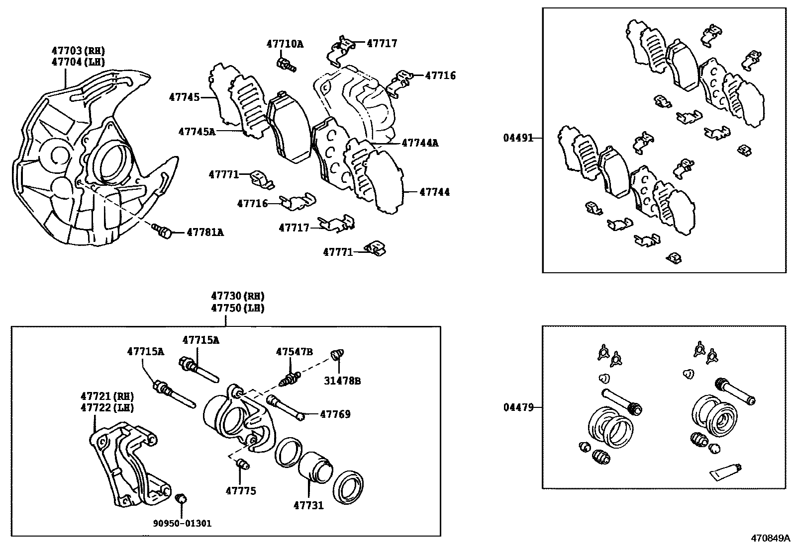 Parts diagram