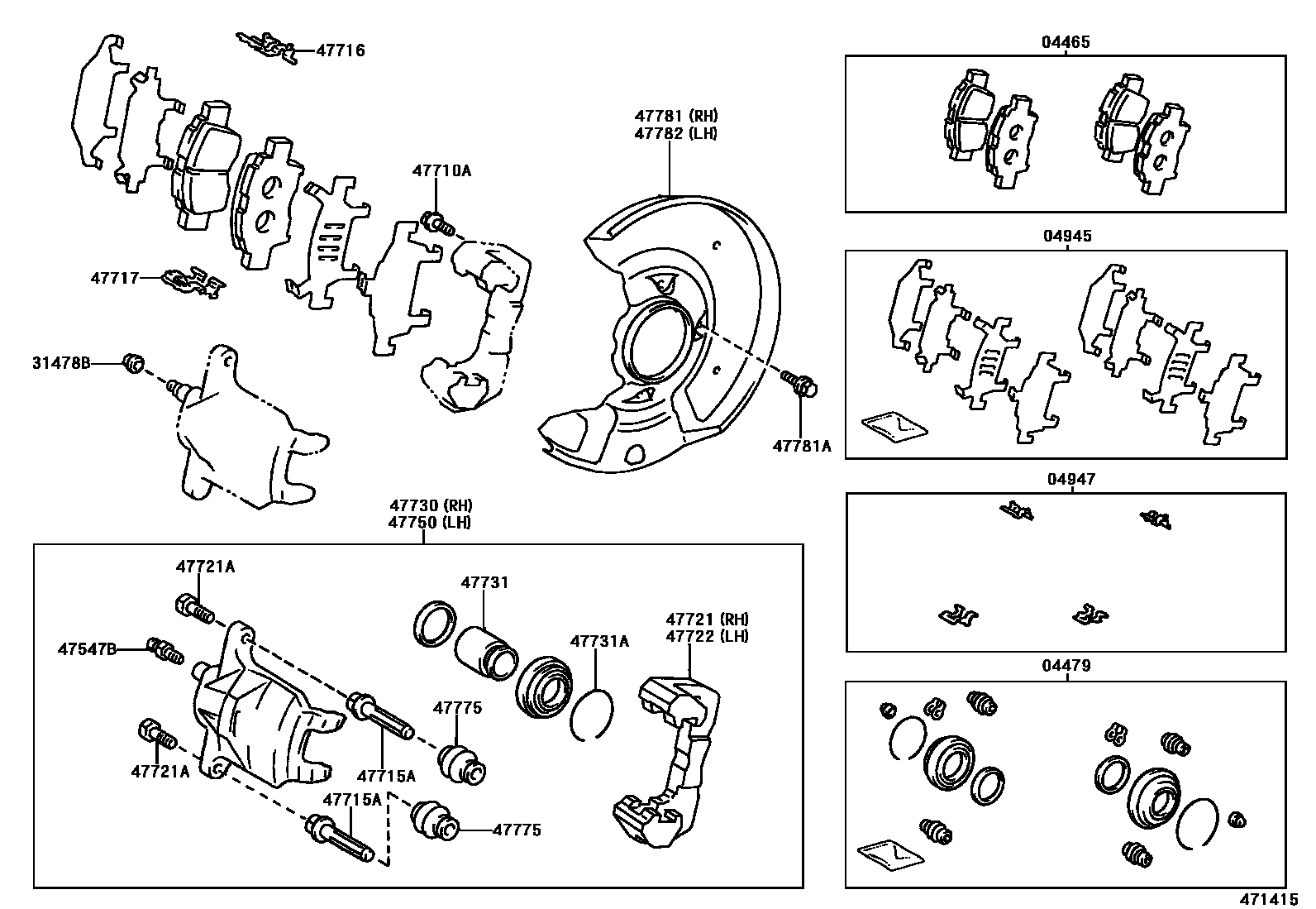 Parts diagram