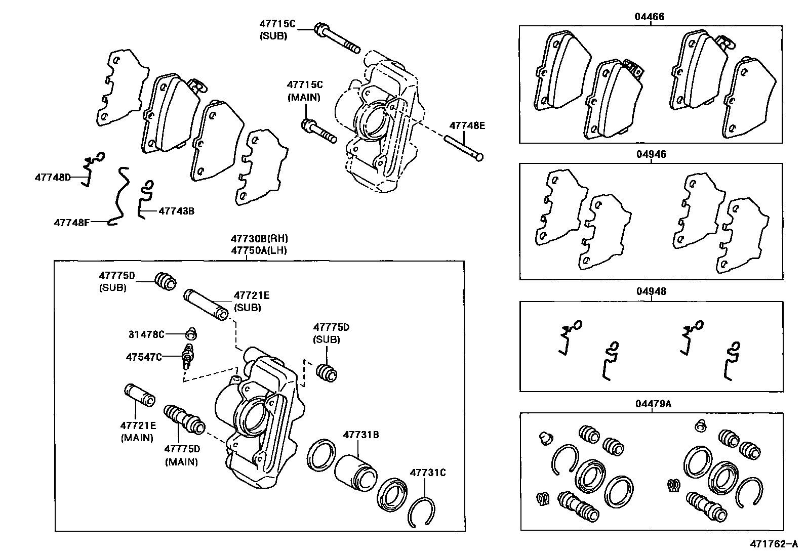 Parts diagram
