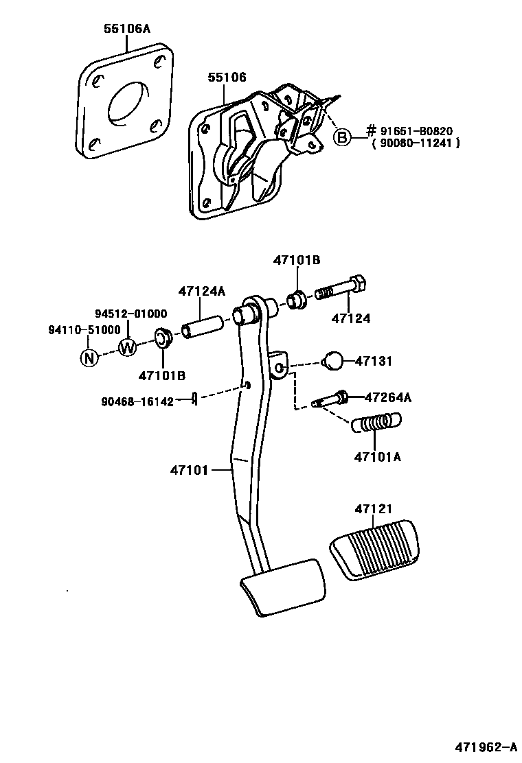 Parts diagram