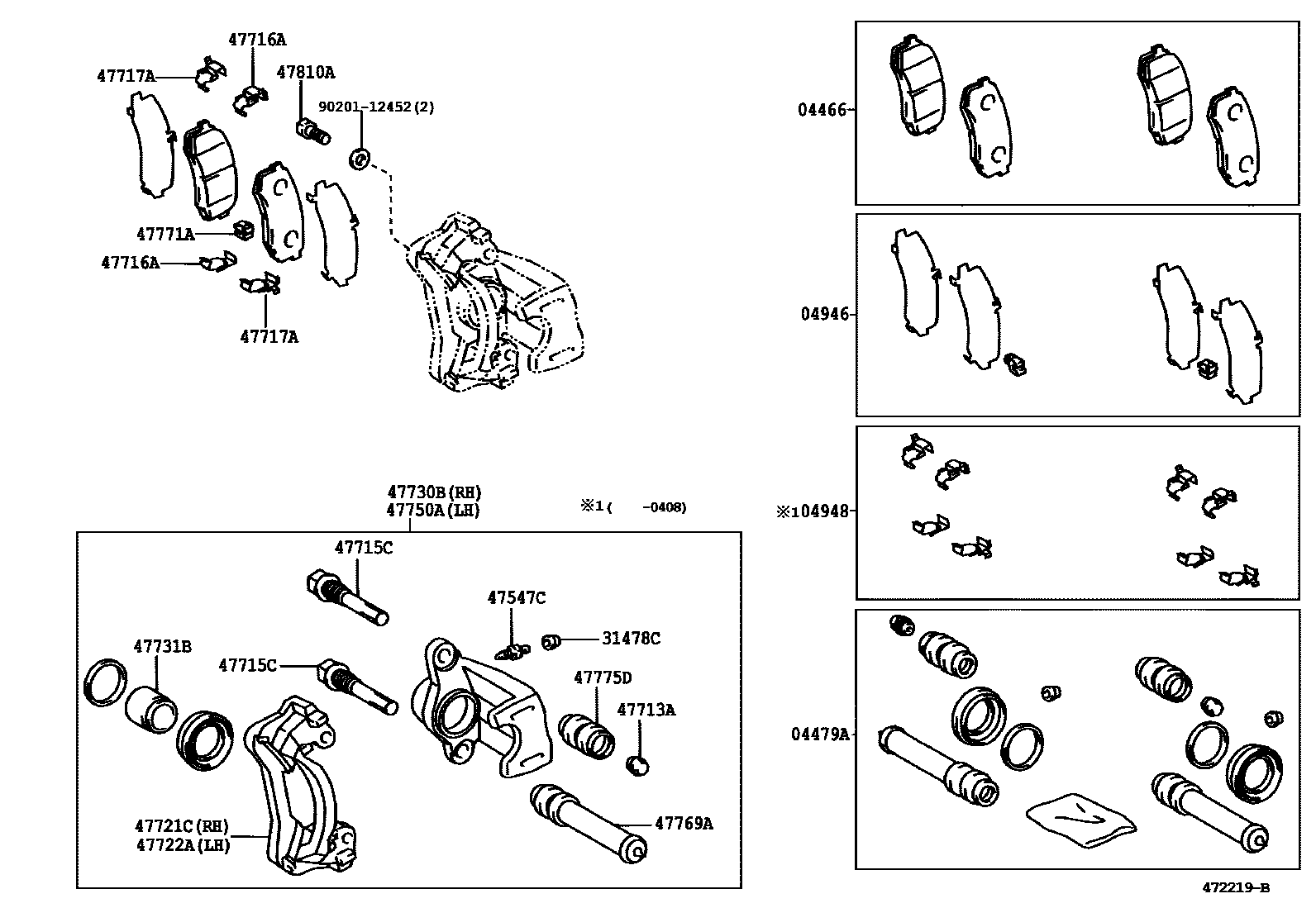 Parts diagram