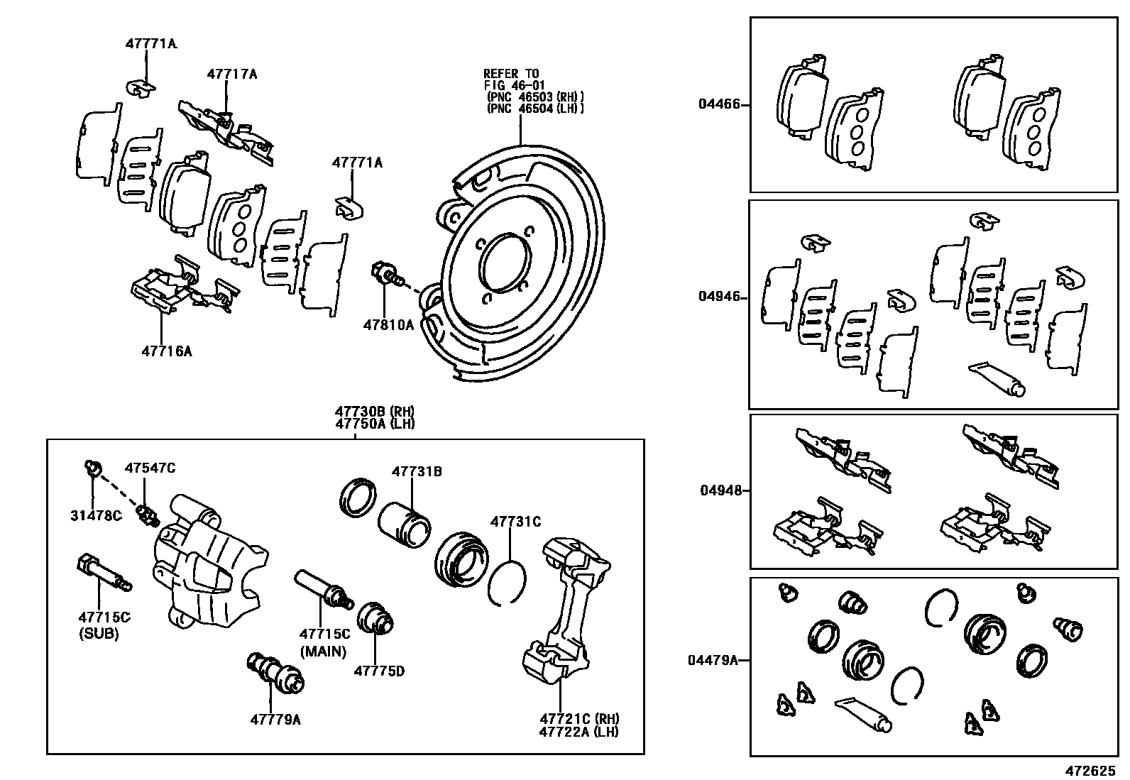 Parts diagram