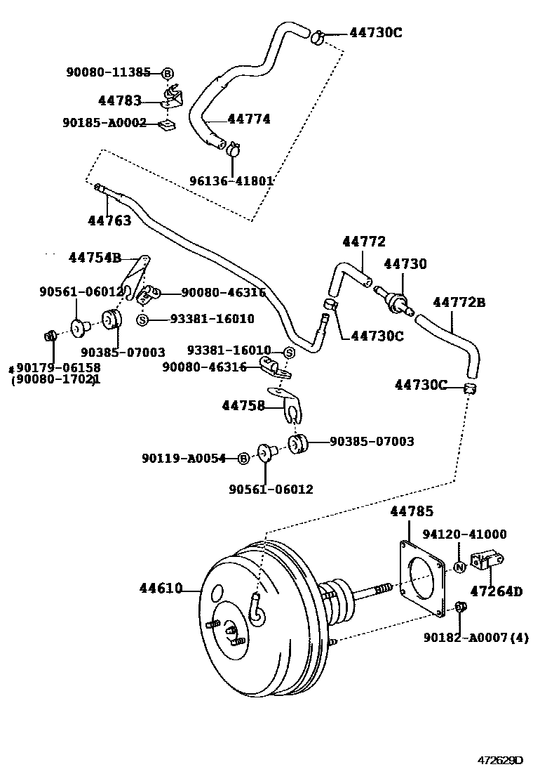 Parts diagram