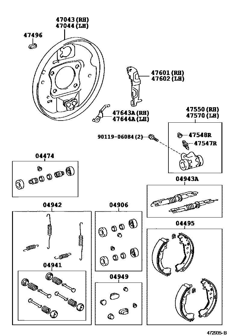 Parts diagram