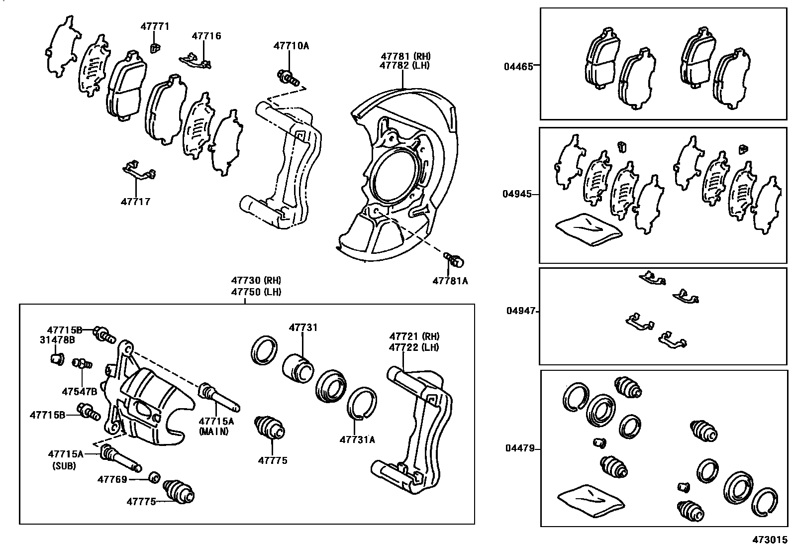 Parts diagram