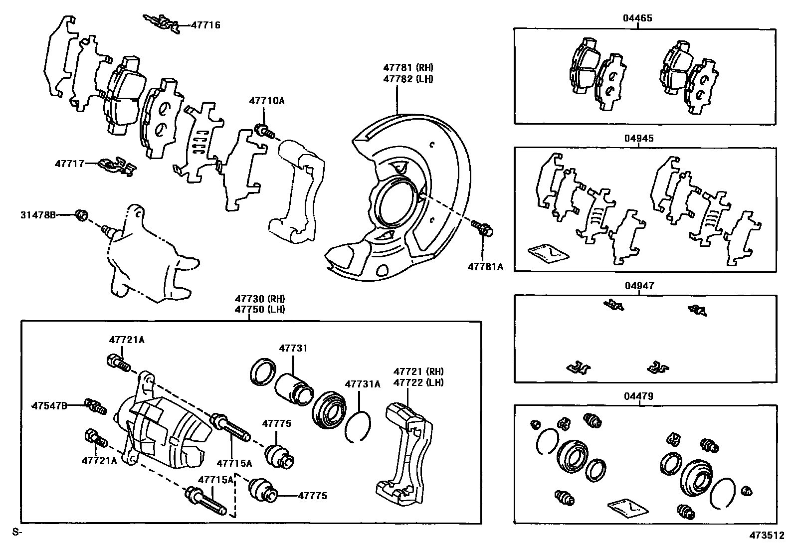 Parts diagram