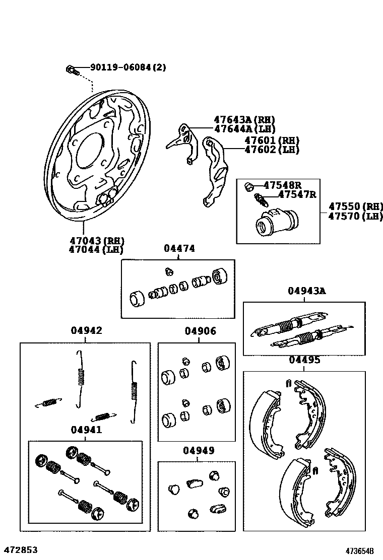 Parts diagram