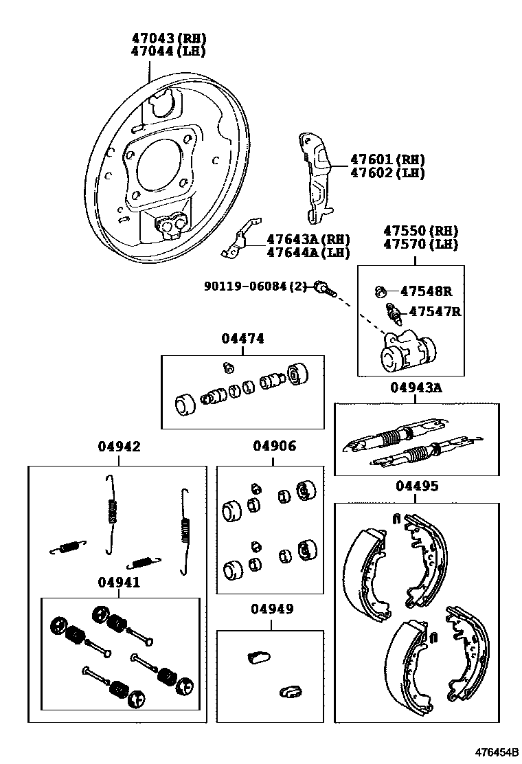 Parts diagram