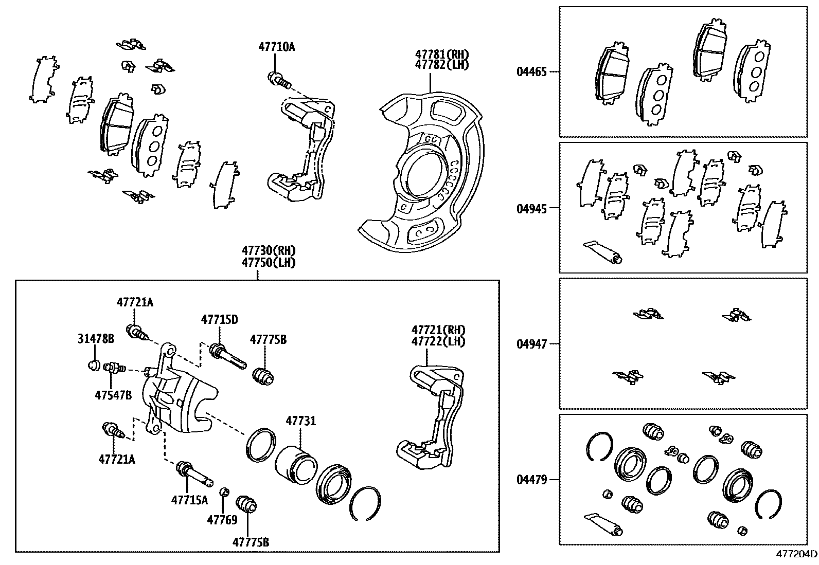 Parts diagram