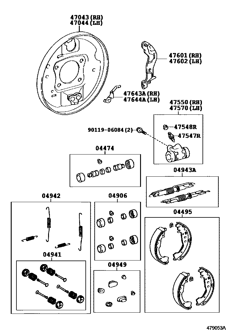 Parts diagram