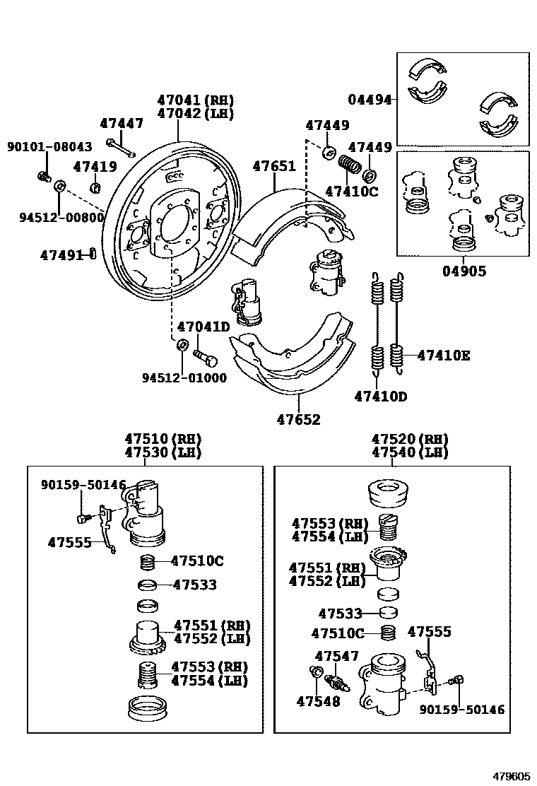 Parts diagram