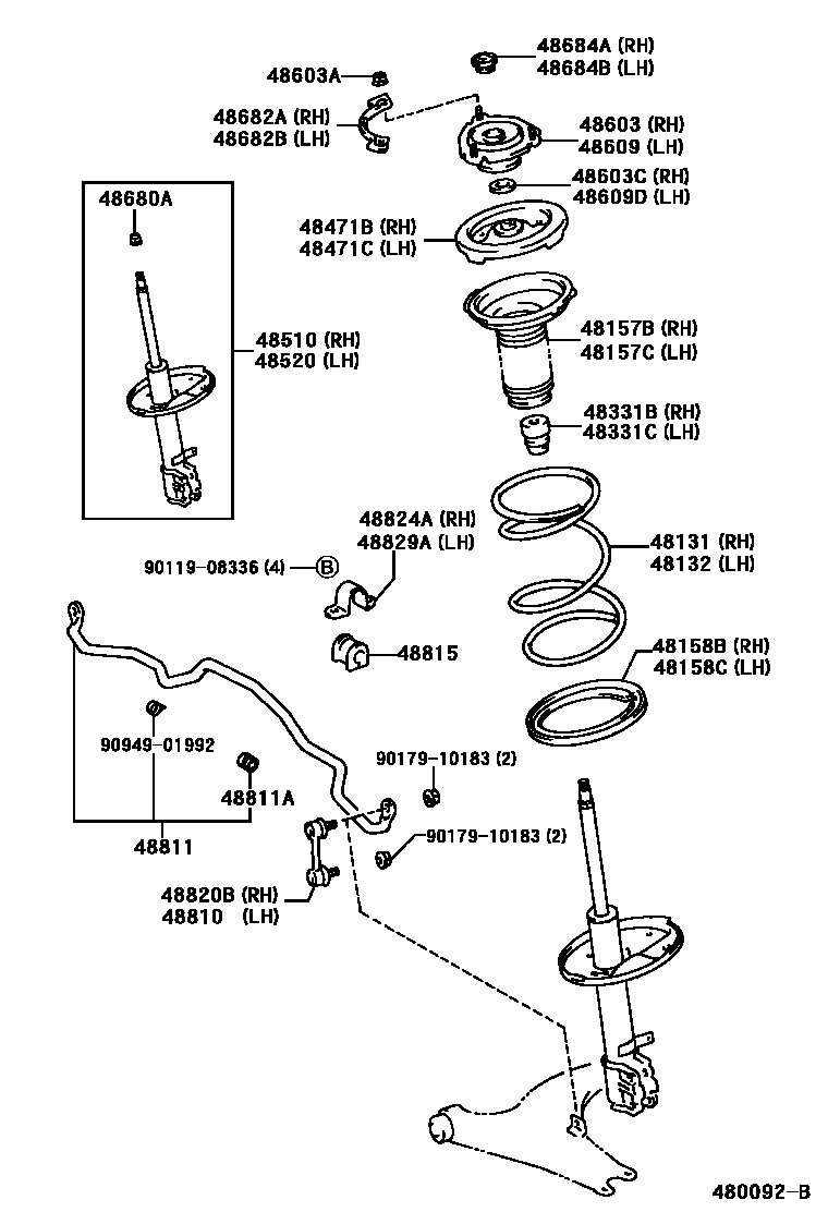 Parts diagram