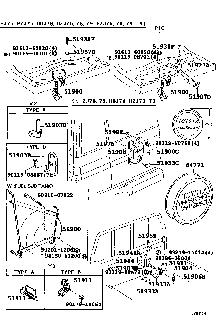Parts diagram