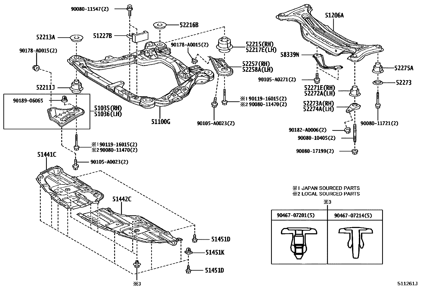 Parts diagram