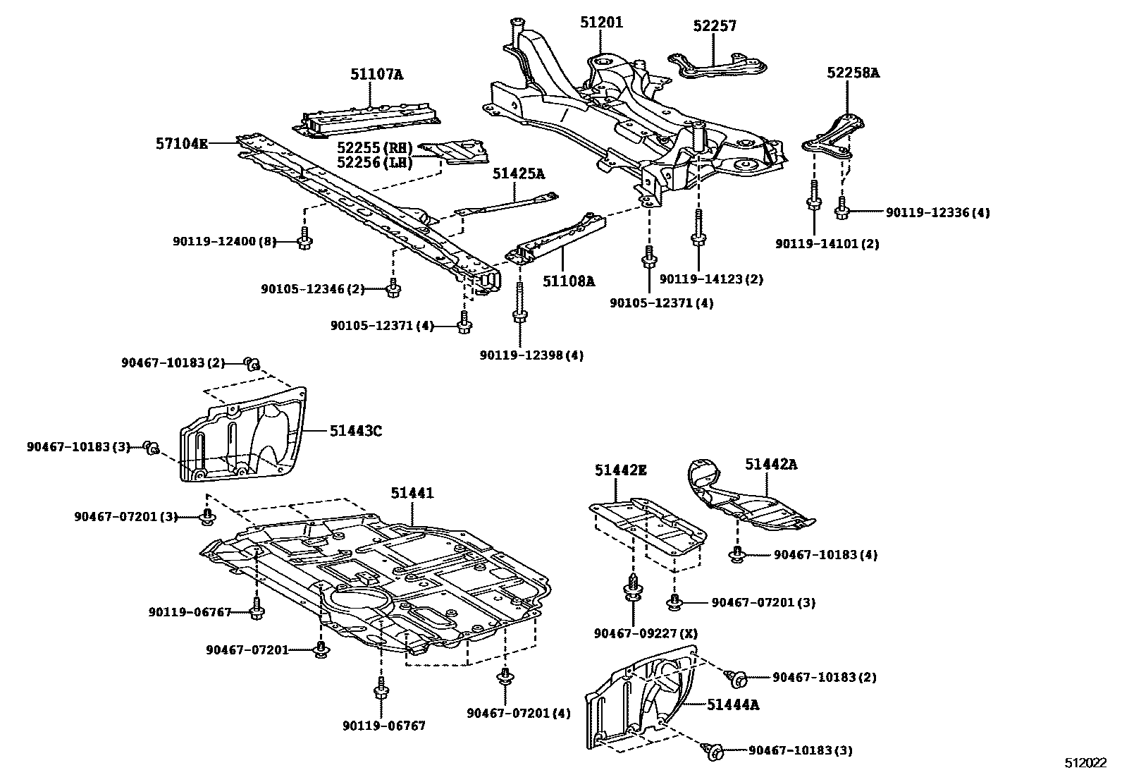 Parts diagram
