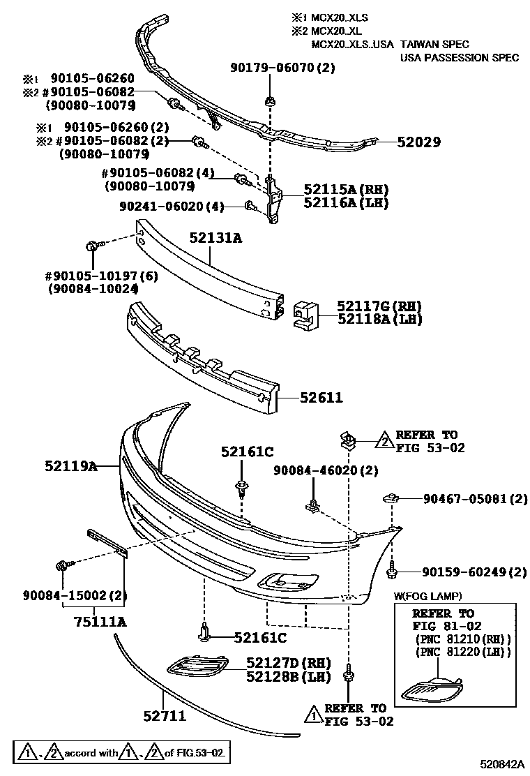 Parts diagram