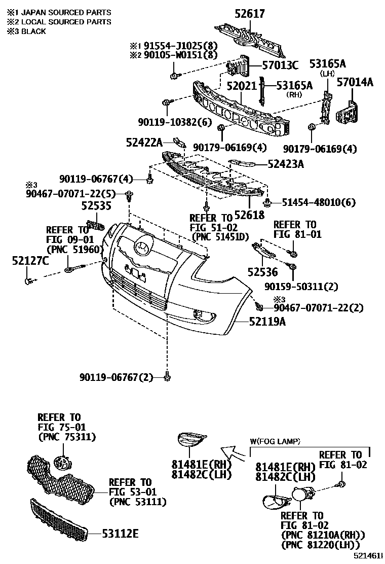 Parts diagram