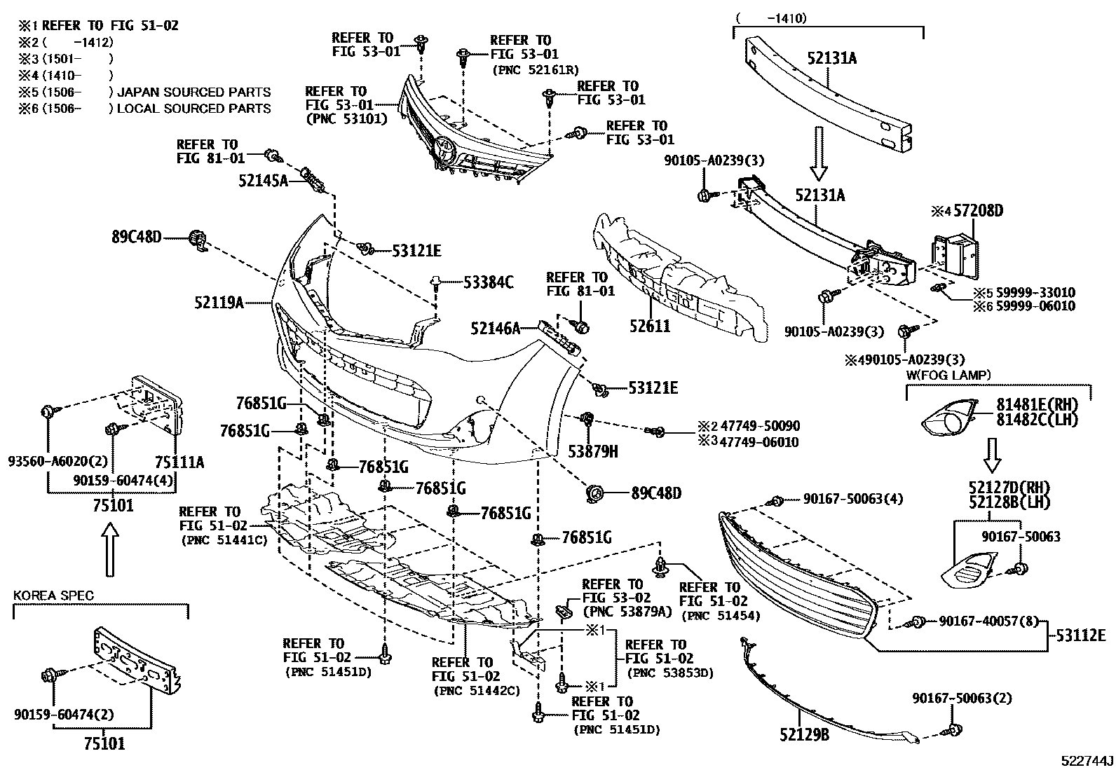 Parts diagram