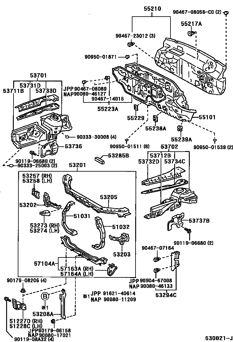 Parts diagram