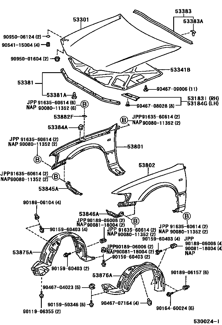 Parts diagram