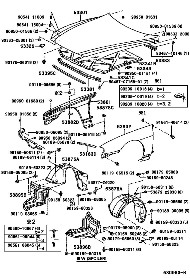Parts diagram