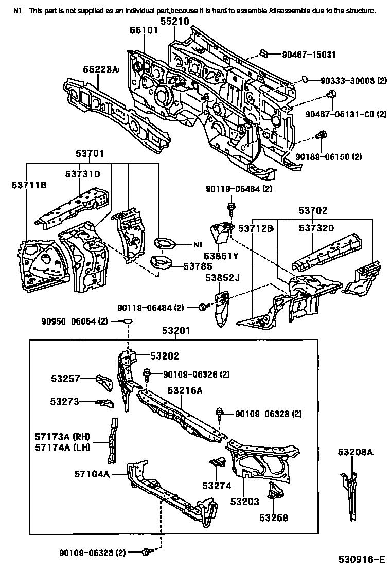 Parts diagram