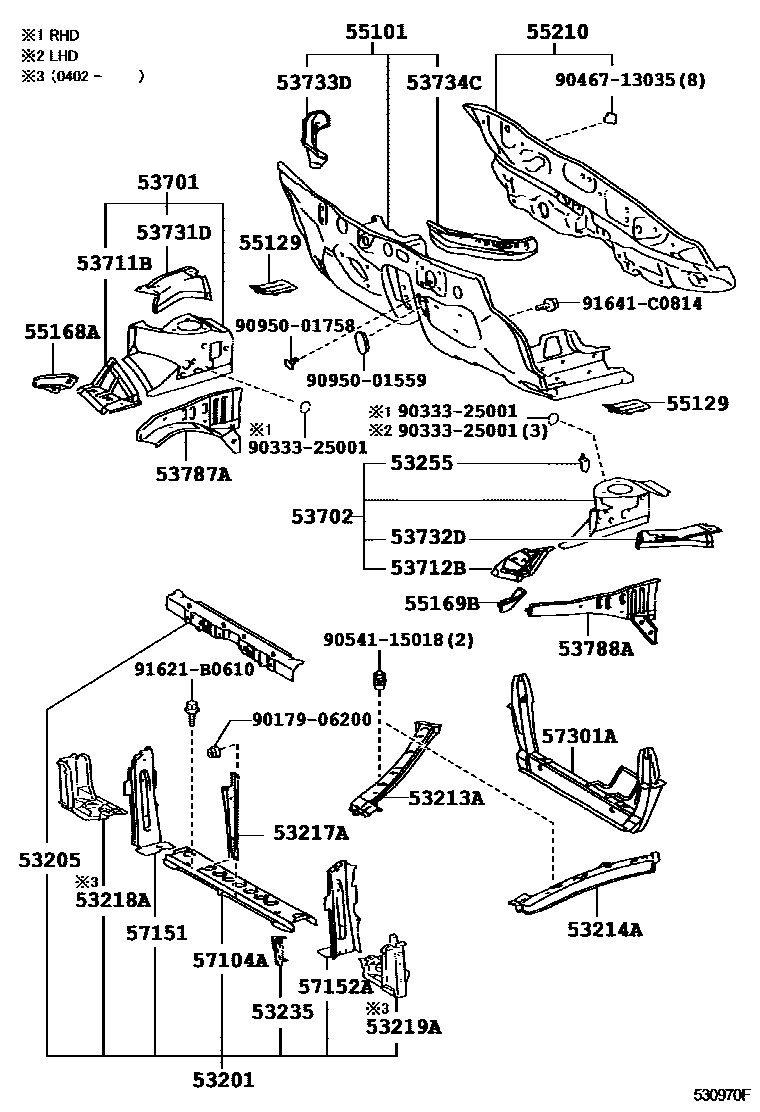 Parts diagram