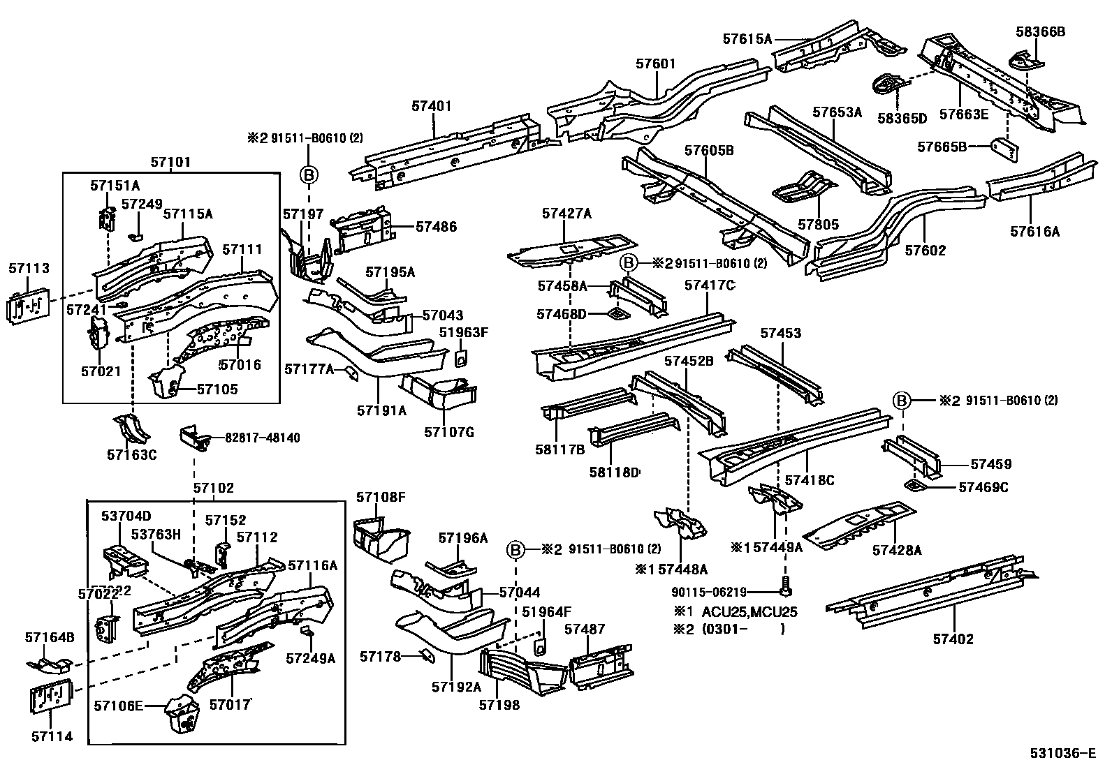 Parts diagram