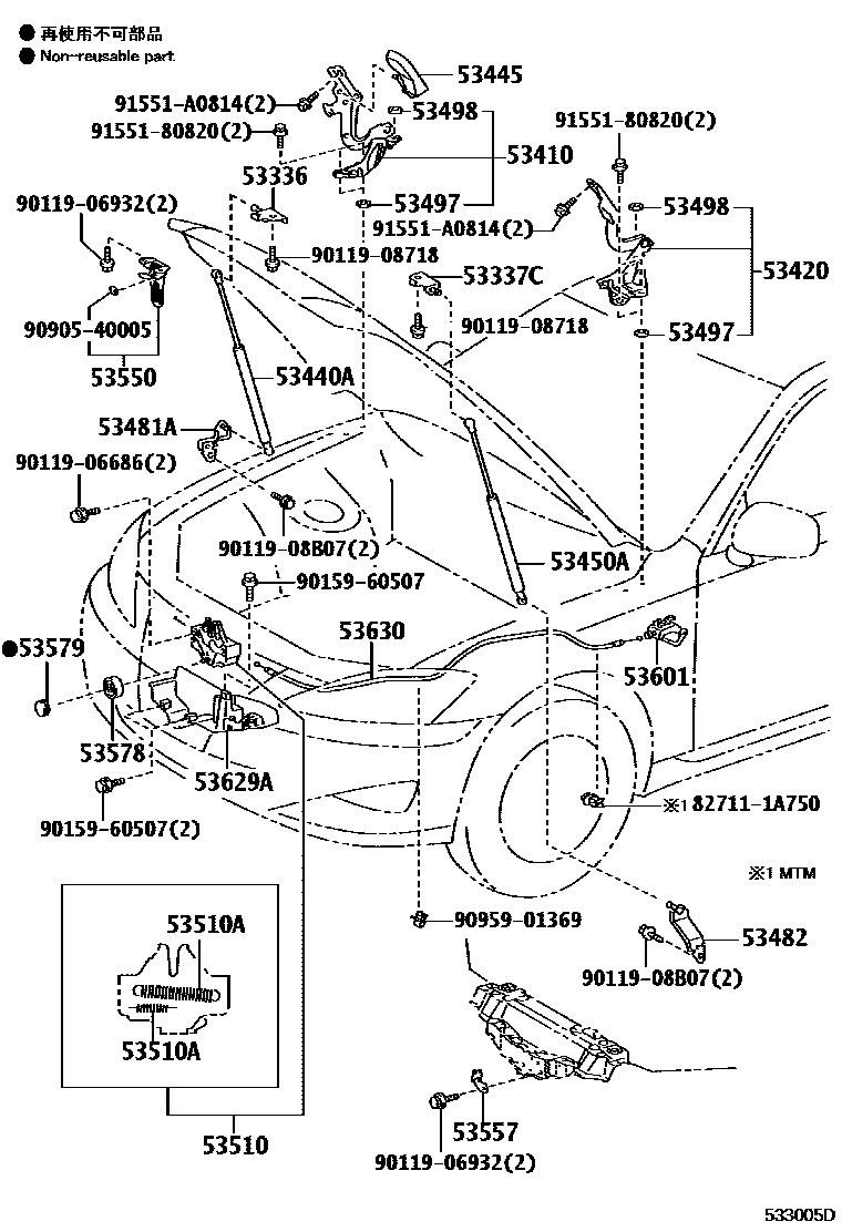 Parts diagram