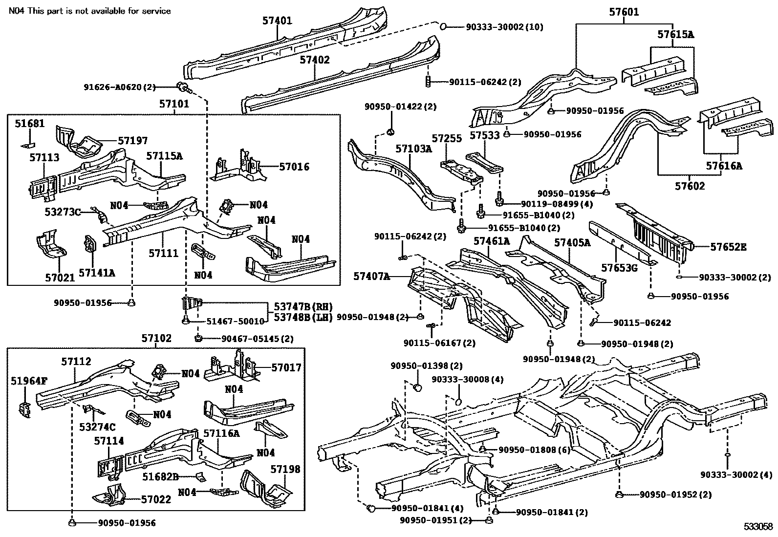Parts diagram