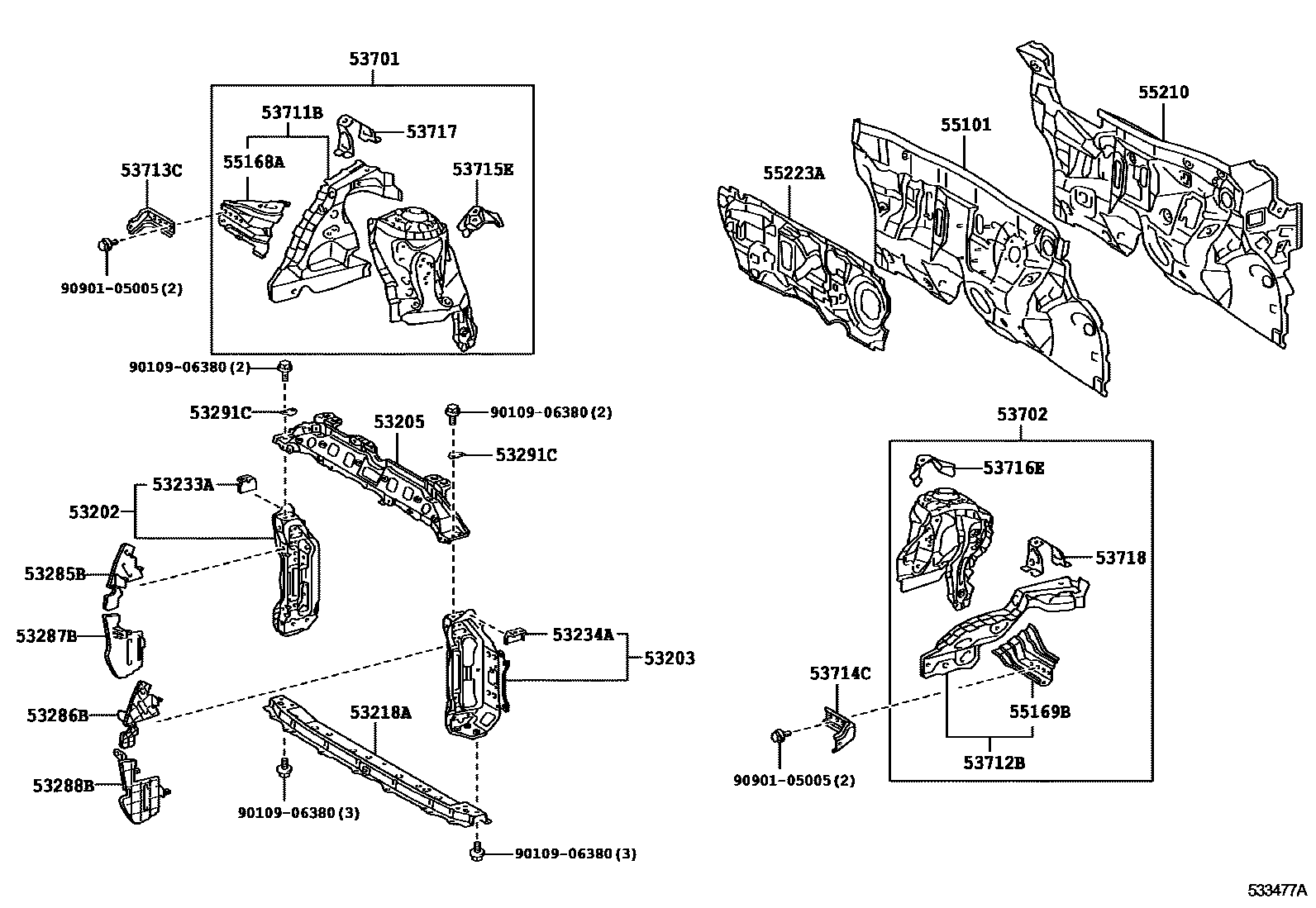 Parts diagram