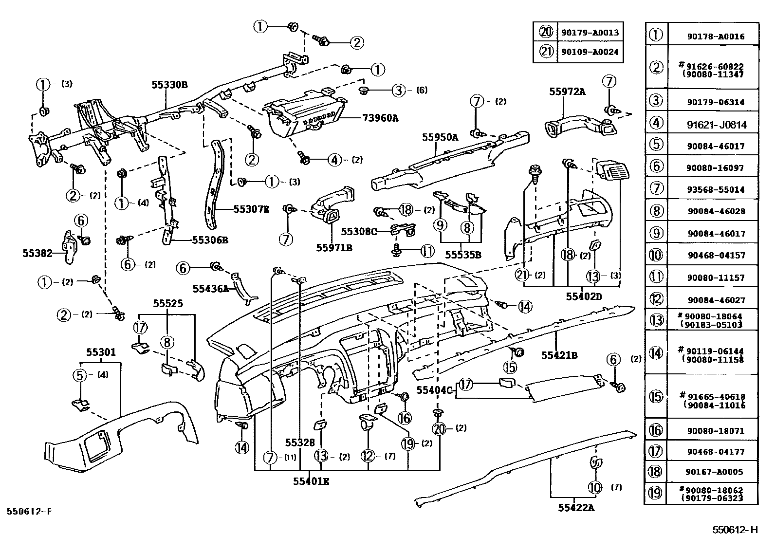 Parts diagram