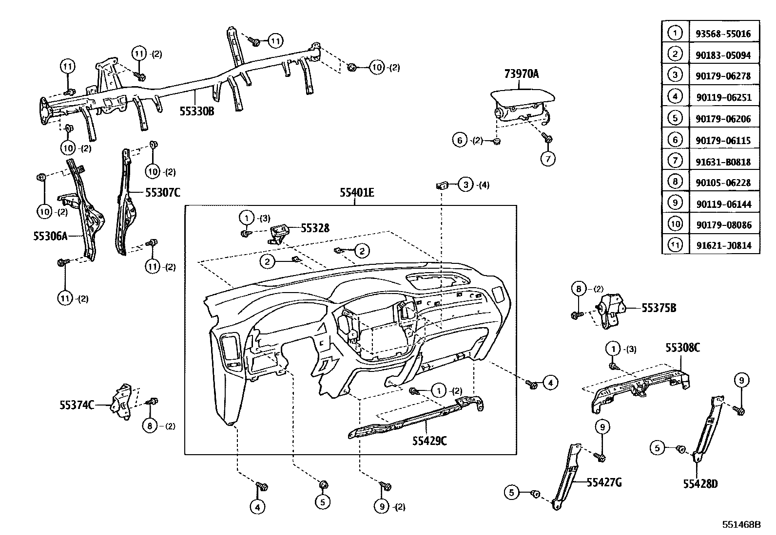 Parts diagram