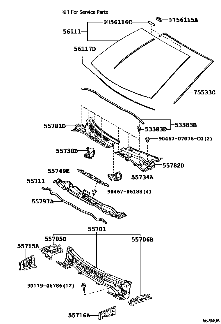 Parts diagram