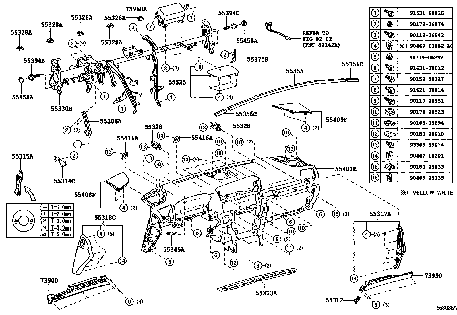 Parts diagram