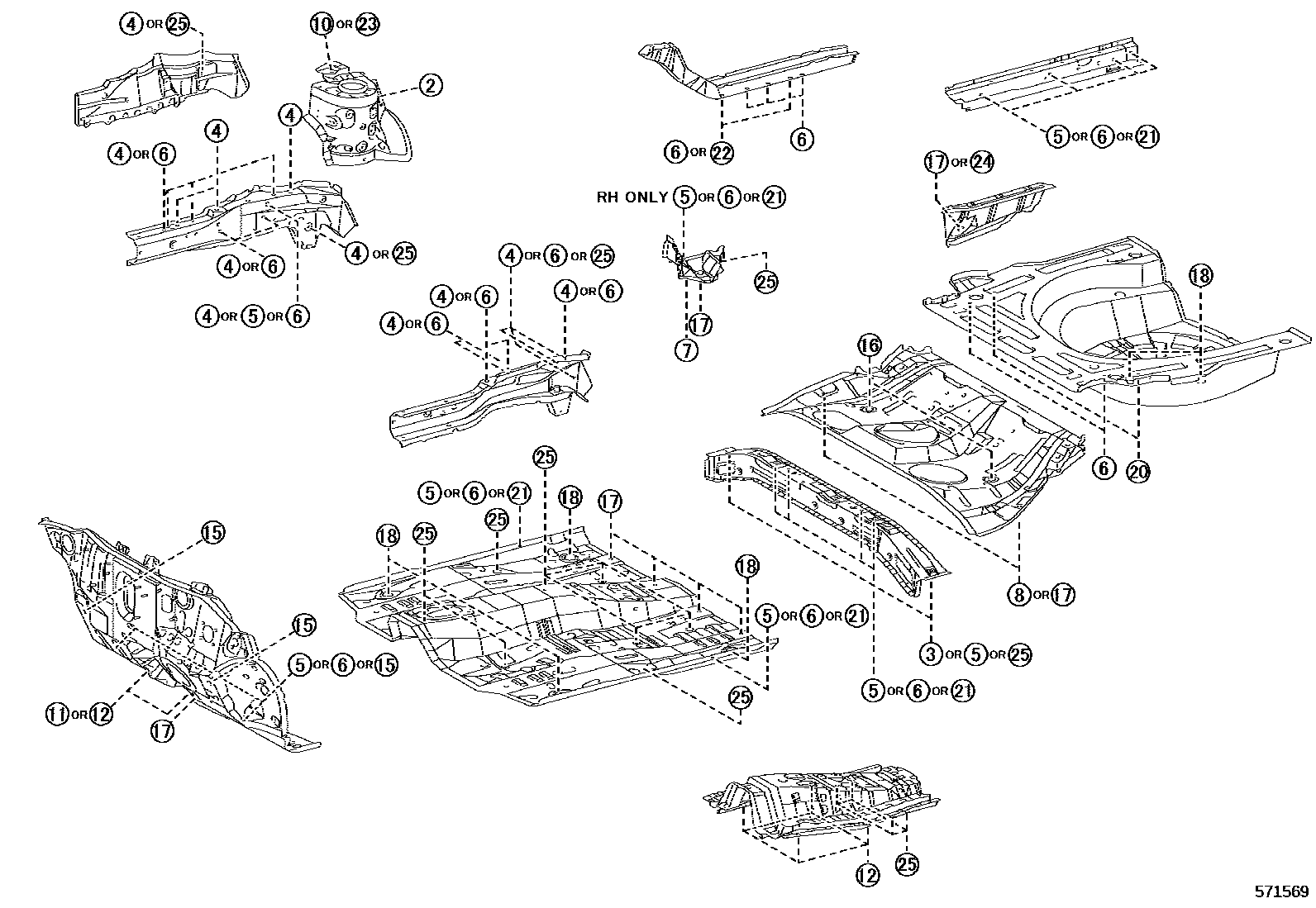 Parts diagram
