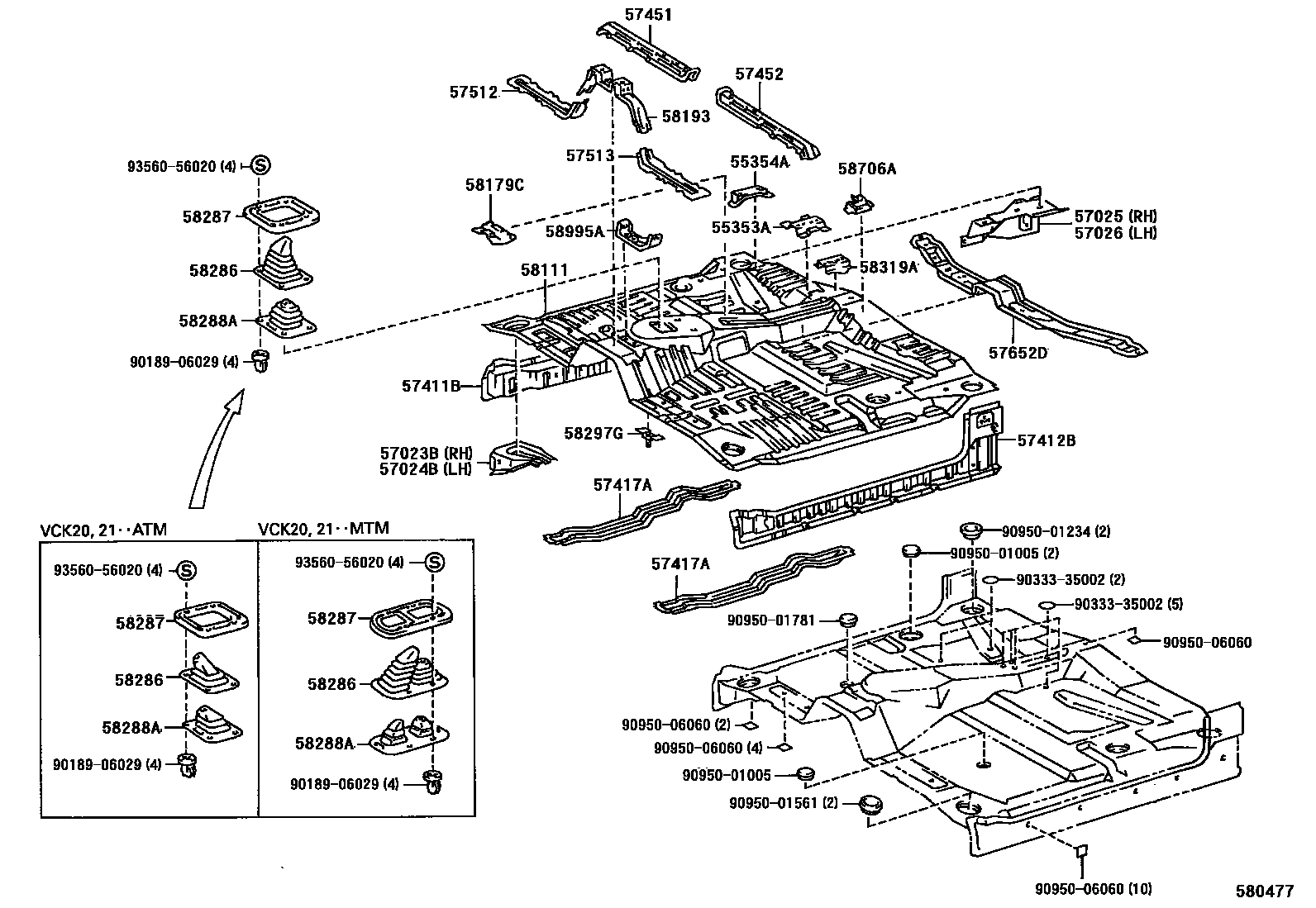 Parts diagram