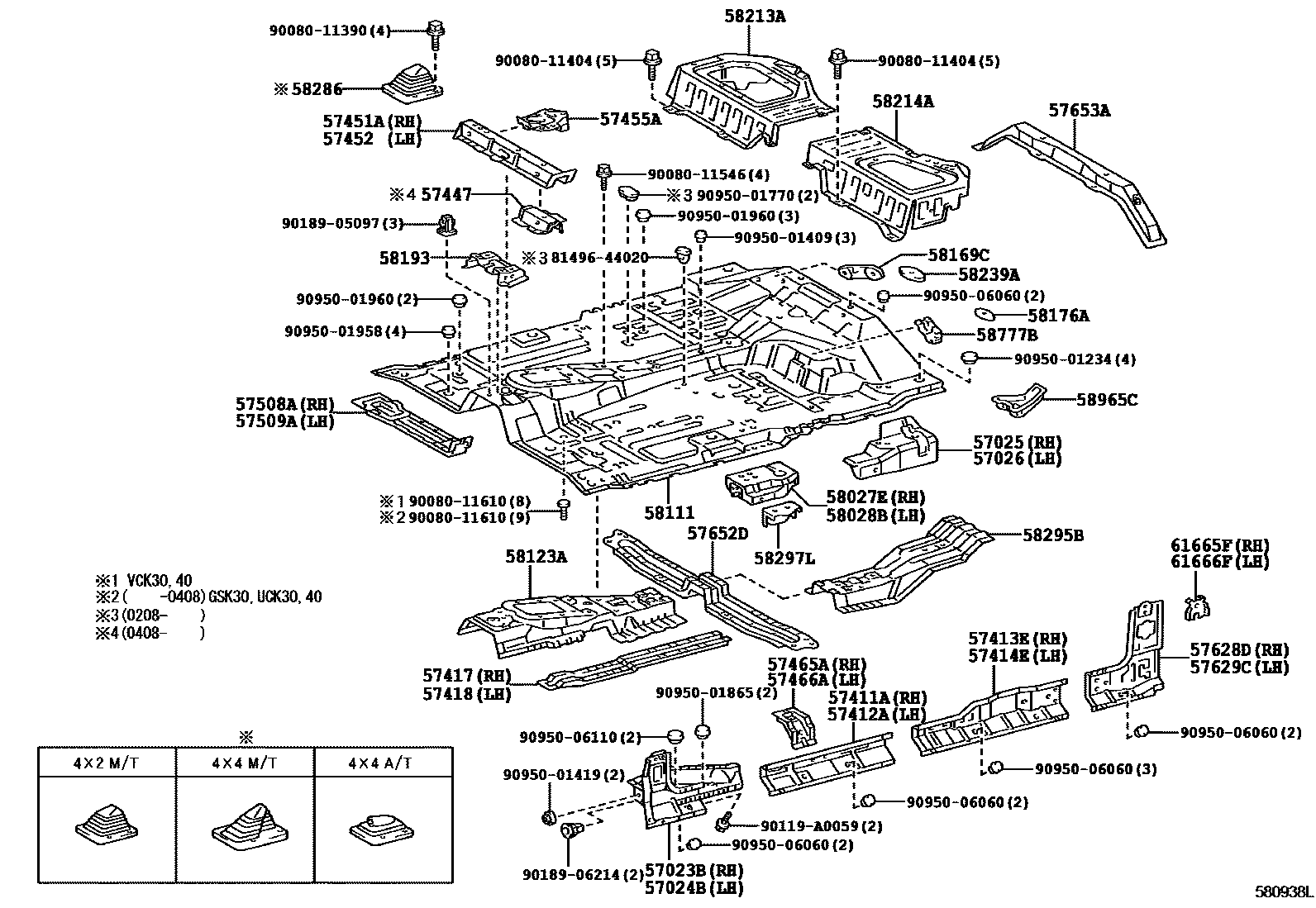 Parts diagram