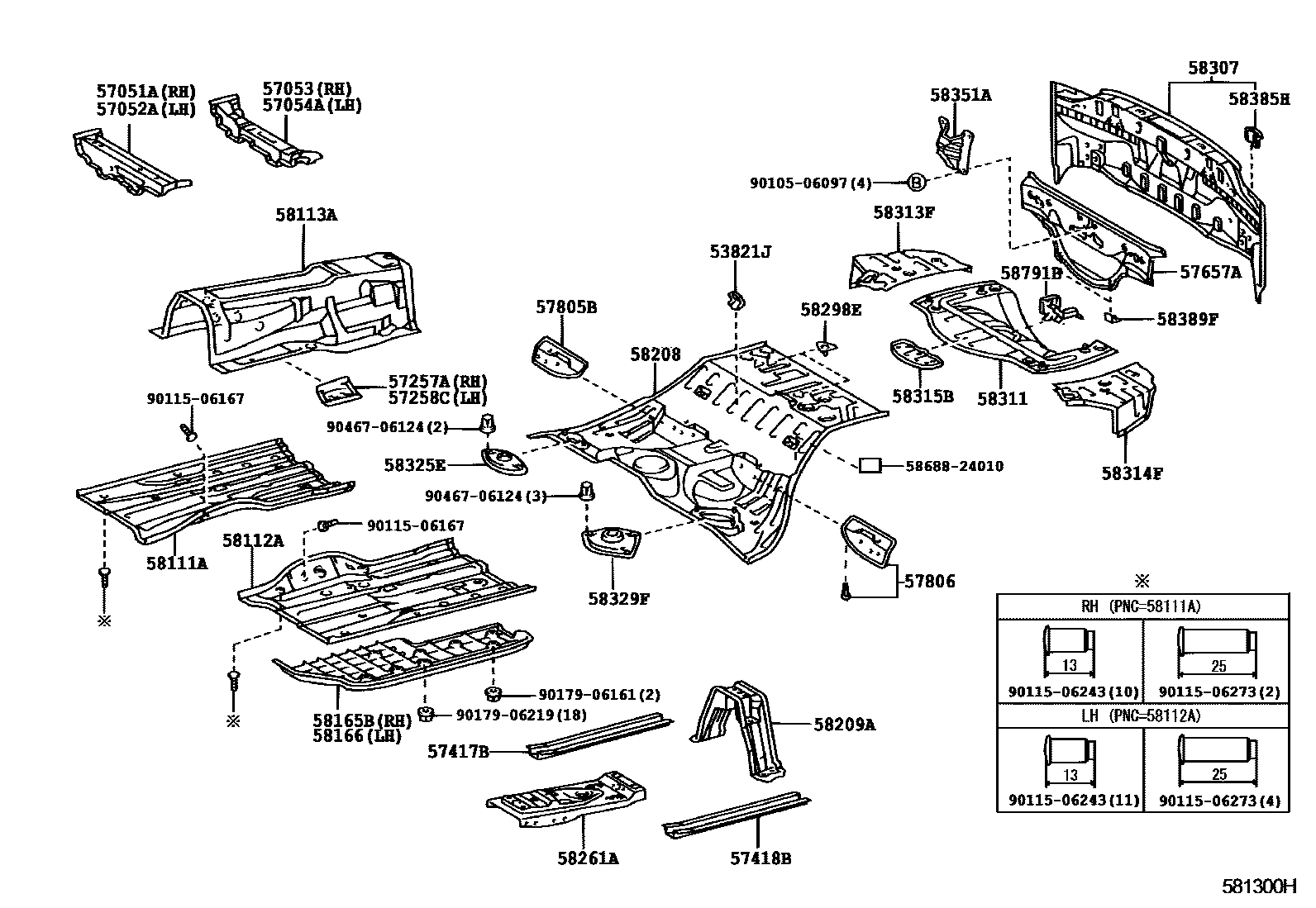 Parts diagram