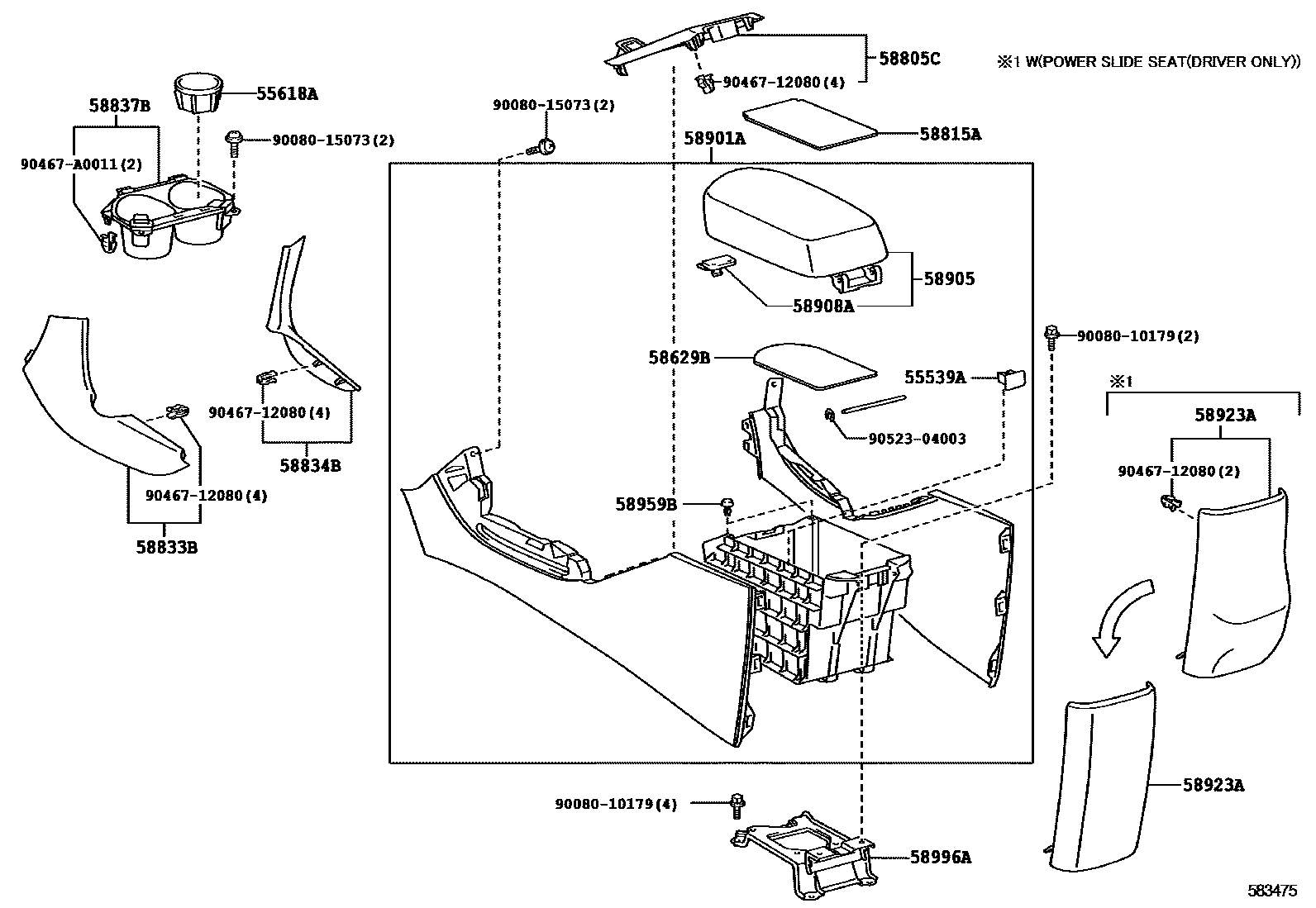 Parts diagram