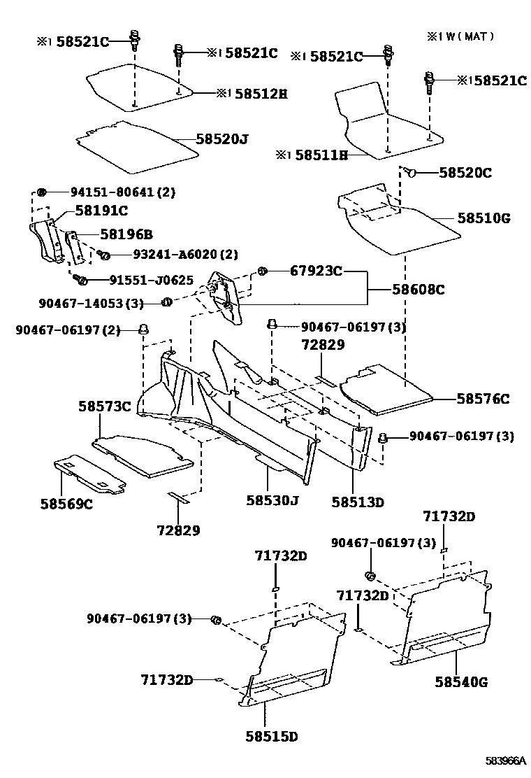 Parts diagram